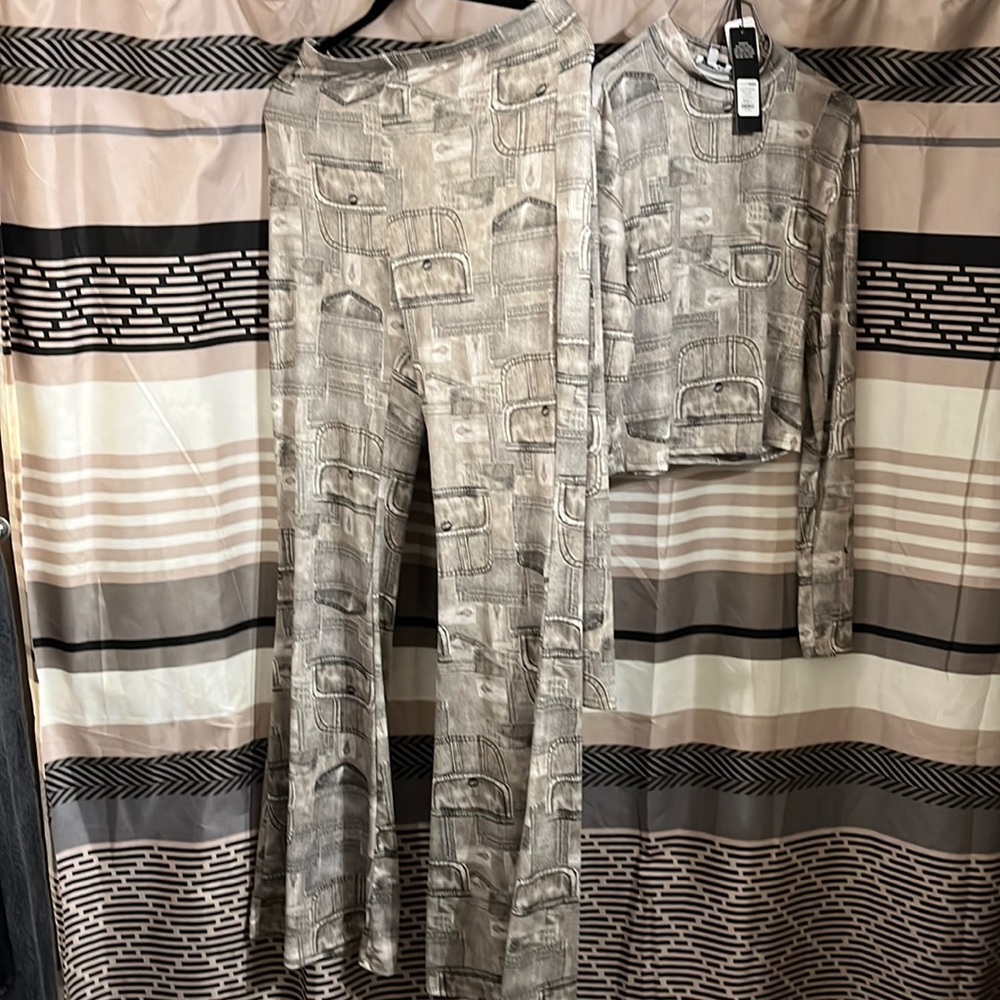 Set 2pc&stretch pants